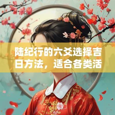 陆纪行的六爻选择吉日方法，适合各类活动的最佳选择