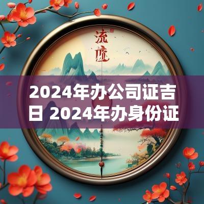 2025年办公司证吉日 2025年办身份证怎么选吉日