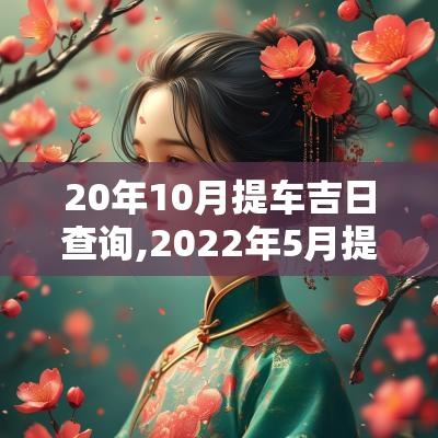 20年10月提车吉日查询,2025年5月提车吉日一览表