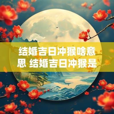 结婚吉日冲猴啥意思 结婚吉日冲猴是什么意思