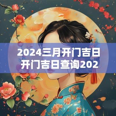 2025三月开门吉日 开门吉日查询2025年黄道吉日2月份