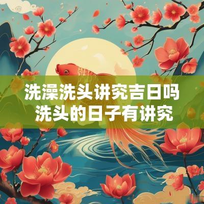 洗澡洗头讲究吉日吗 洗头的日子有讲究吗