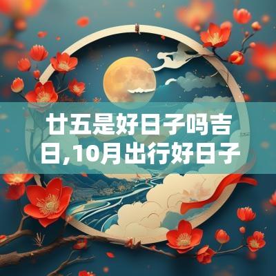 廿五是好日子吗吉日,10月出行好日子有哪几天吉日