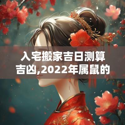 入宅搬家吉日测算吉凶,2025年属鼠的搬家入宅吉日有哪些