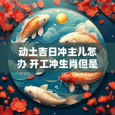 动土吉日冲主儿怎办 开工冲生肖但是是吉日