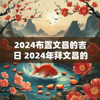 2025布置文昌的吉日 2025年拜文昌的吉日有哪些