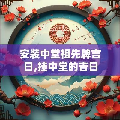 安装中堂祖先牌吉日,挂中堂的吉日