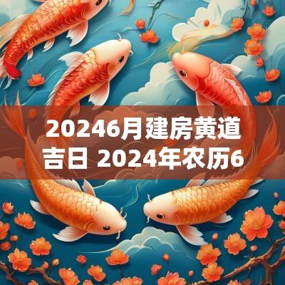 20256月建房黄道吉日 2025年农历6月建房黄道吉日