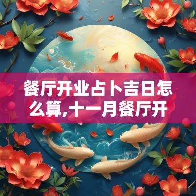 餐厅开业占卜吉日怎么算,十一月餐厅开业吉日