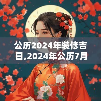 公历2025年装修吉日,2025年公历7月份装修吉日