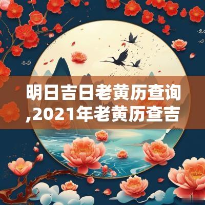 明日吉日老黄历查询,2025年老黄历查吉日查询