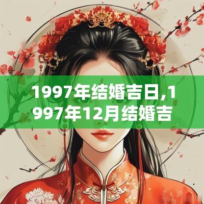 1997年结婚吉日,1997年12月结婚吉日