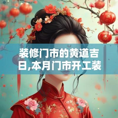 装修门市的黄道吉日,本月门市开工装修黄道吉日