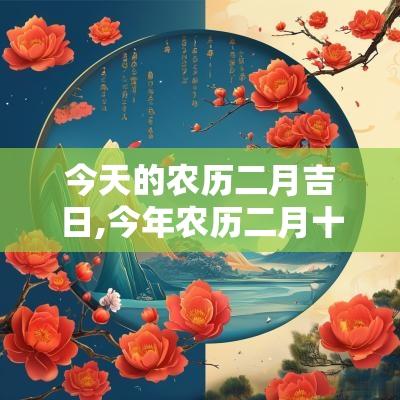 今天的农历二月吉日,今年农历二月十五是吉日吗