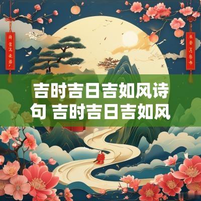 吉时吉日吉如风诗句 吉时吉日吉如风全词