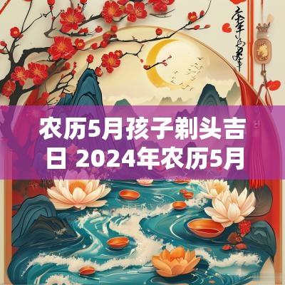 农历5月孩子剃头吉日 2025年农历5月小孩出生吉日