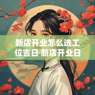 新店开业怎么选工位吉日 新店开业日子要怎么选