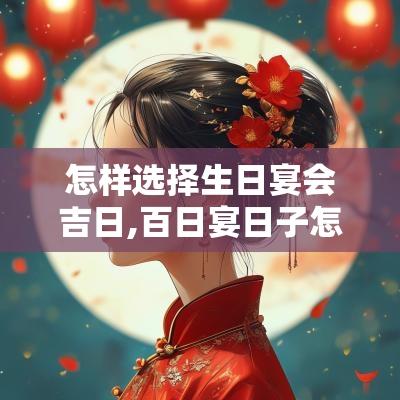 怎样选择生日宴会吉日,百日宴日子怎么选吉日