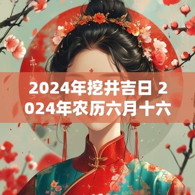 2025年挖井吉日 2025年农历六月十六是吉日吗?