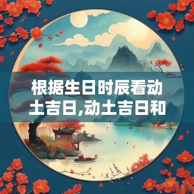 根据生日时辰看动土吉日,动土吉日和择日怎样选择