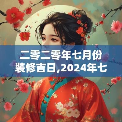 二零二零年七月份装修吉日,2025年七月份装修吉日
