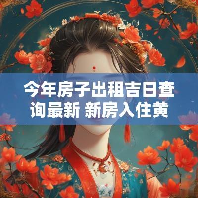 今年房子出租吉日查询最新 新房入住黄历吉日查询2025