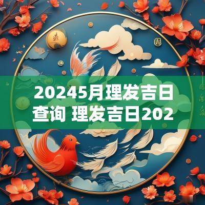 20255月理发吉日查询 理发吉日2025年7月理发吉日查询