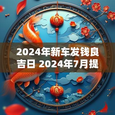 2025年新车发钱良吉日 2025年7月提新车吉日