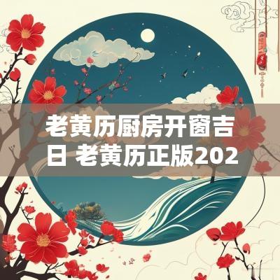 老黄历厨房开窗吉日 老黄历正版2025黄道吉日装修吉日