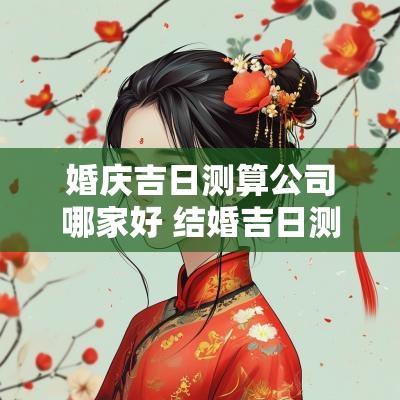 婚庆吉日测算公司哪家好 结婚吉日测算 结婚黄道吉日