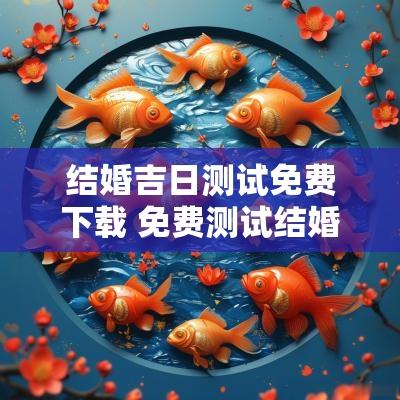 结婚吉日测试免费下载 免费测试结婚吉日