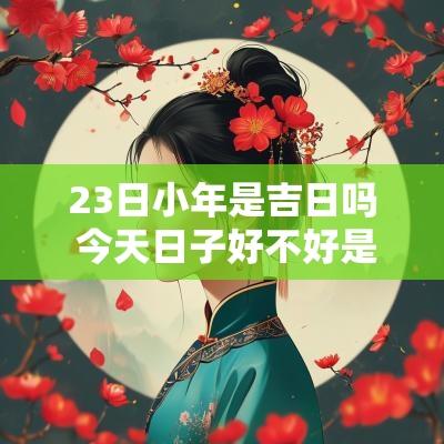 23日小年是吉日吗 今天日子好不好是吉日还是什么日