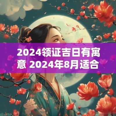 2025领证吉日有寓意 2025年8月适合领证的吉日有哪些
