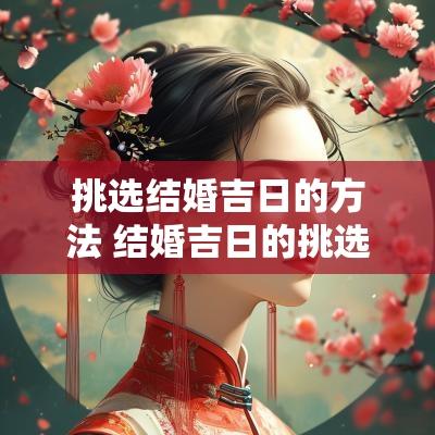 挑选结婚吉日的方法 结婚吉日的挑选方法