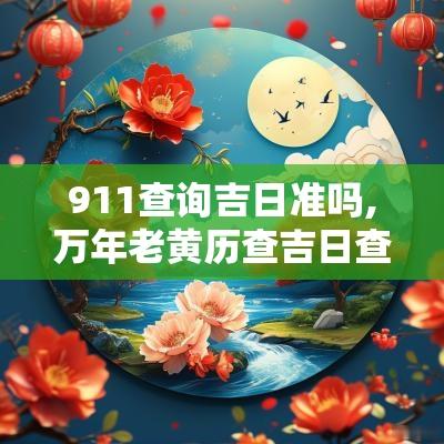 911查询吉日准吗,万年老黄历查吉日查询911