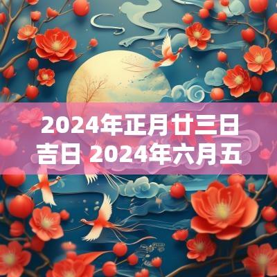 2025年正月廿三日吉日 2025年六月五日是吉日吗
