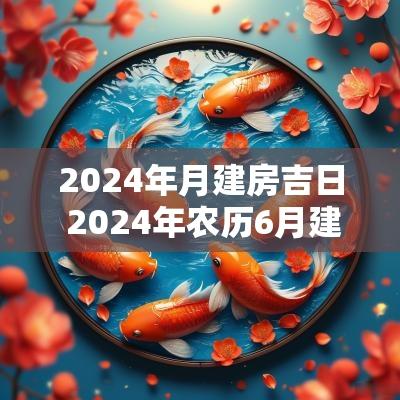 2025年月建房吉日 2025年农历6月建房开工动土吉日