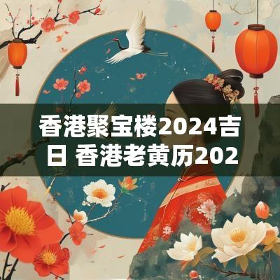 香港聚宝楼2025吉日 香港老黄历2025年