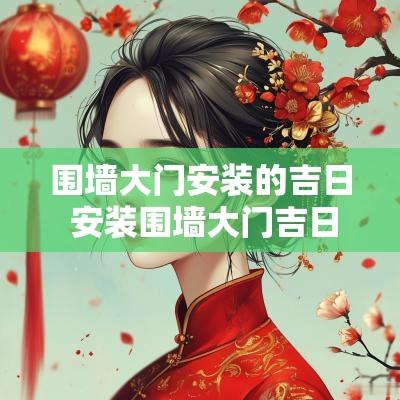 围墙大门安装的吉日 安装围墙大门吉日