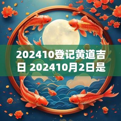 202510登记黄道吉日 202510月2日是黄道吉日吗