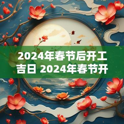 2025年春节后开工吉日 2025年春节开工吉日 2025年春节后开工吉日 2025年春节开工吉日