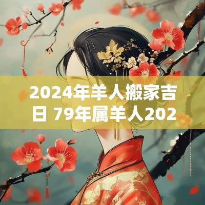 2025年羊人搬家吉日 79年属羊人2025年搬家吉日