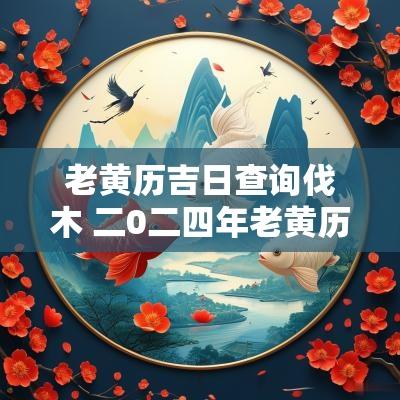 老黄历吉日查询伐木 二0二四年老黄历老黄历吉日吉时查询