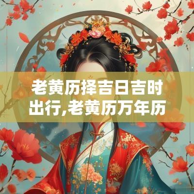 老黄历择吉日吉时出行,老黄历万年历择吉日吉时
