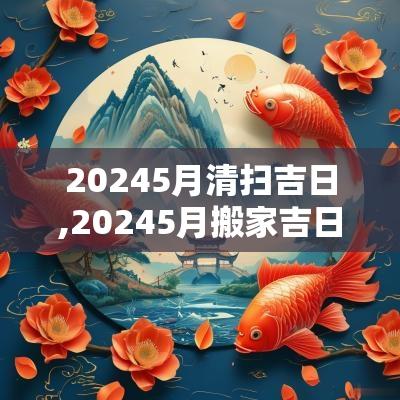20255月清扫吉日,20255月搬家吉日