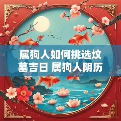 属狗人如何挑选坟墓吉日 属狗人阴历七月运势如何