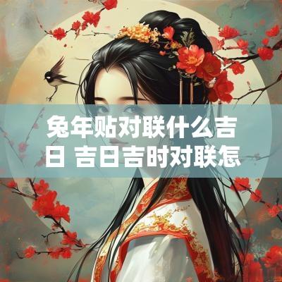蛇年贴对联什么吉日 吉日吉时对联怎么对