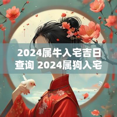2025属牛入宅吉日查询 2025属狗入宅吉日查询表