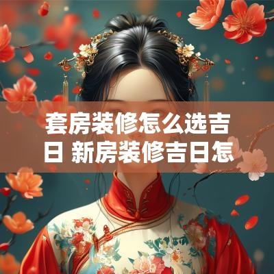 套房装修怎么选吉日 新房装修吉日怎么选