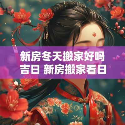 新房冬天搬家好吗吉日 新房搬家看日子,用阴历,还是阳历